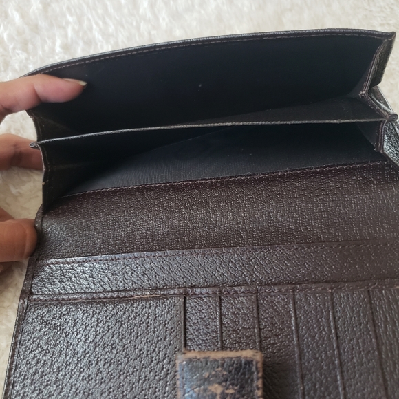 Gucci monogram snap wallet - Picture 6 of 13